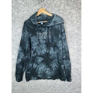 Breaking Benjamin Hoodie Mens Large Tour Music Merch Tye Dye Pullover Graphic